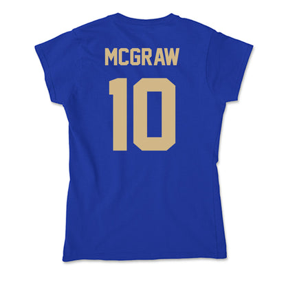 Tulsa - NCAA Women's Soccer : Parker McGraw - Soft Style Women’s T-Shirt-1