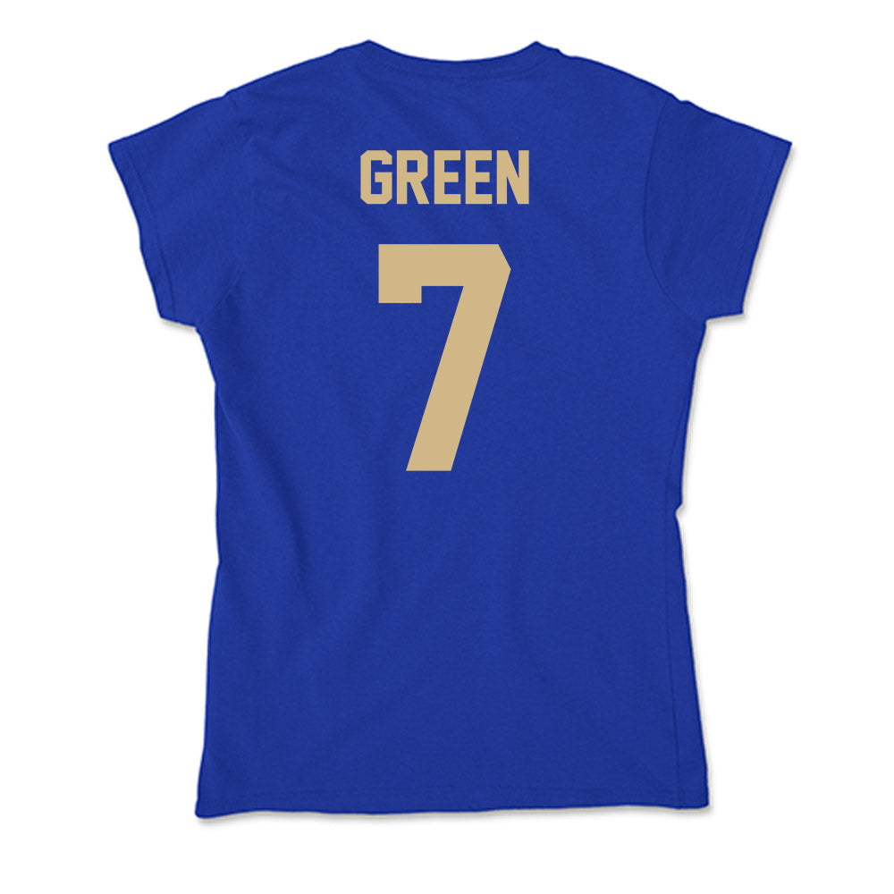 Tulsa - NCAA Football : Elijah Green - Soft Style Women’s T-Shirt-1