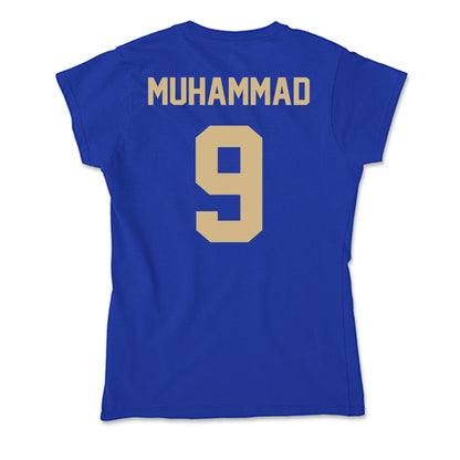 Tulsa - NCAA Women's Soccer : makayla muhammad - Soft Style Women’s T-Shirt-1