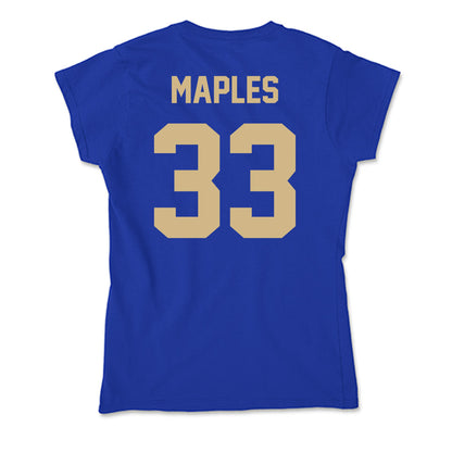 Tulsa - NCAA Softball : Brinly Maples - Soft Style Women’s T-Shirt-1