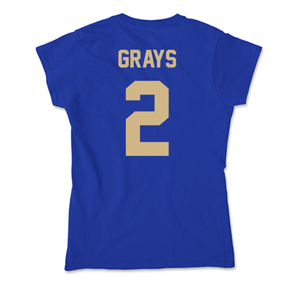 Tulsa - NCAA Women's Basketball : RyLee Grays - Soft Style Women’s T-Shirt-1