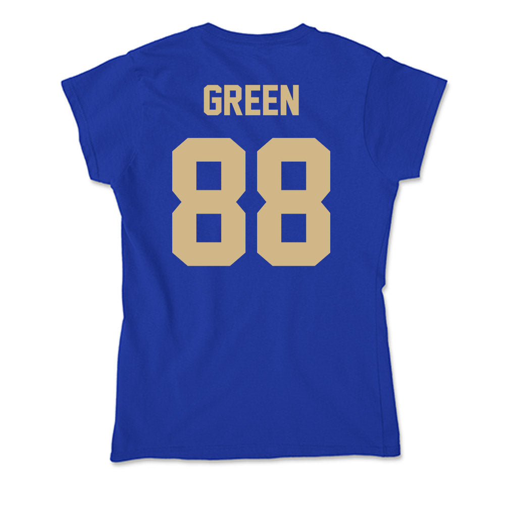 Tulsa - NCAA Football : Xavier Green - Soft Style Women’s T-Shirt-1