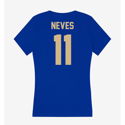 Tulsa - NCAA Men's Soccer : Joao Neves - Women's V-Neck T-Shirt-1