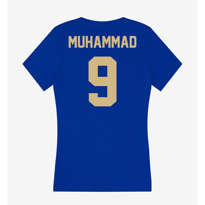 Tulsa - NCAA Women's Soccer : makayla muhammad - Women's V-Neck T-Shirt-1