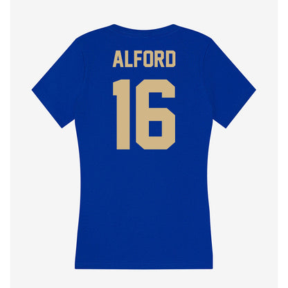 Tulsa - NCAA Football : Andrew Alford - Women's V-Neck T-Shirt-1
