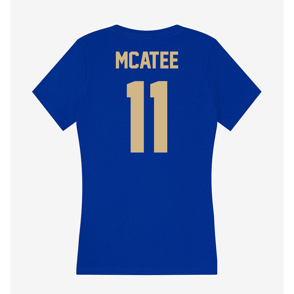 Tulsa - NCAA Football : Grant Mcatee - Women's V-Neck T-Shirt-1