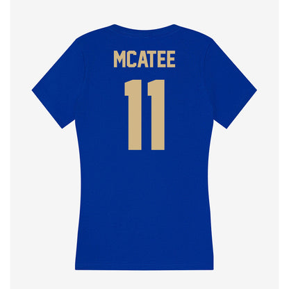 Tulsa - NCAA Football : Grant Mcatee - Women's V-Neck T-Shirt-1