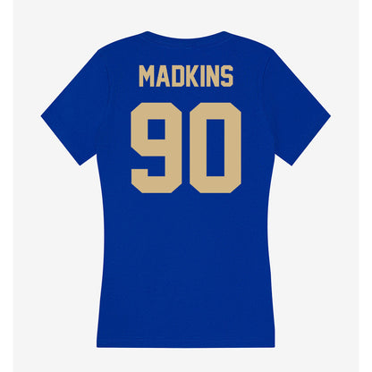 Tulsa - NCAA Football : Jayden Madkins - Women's V-Neck T-Shirt-1