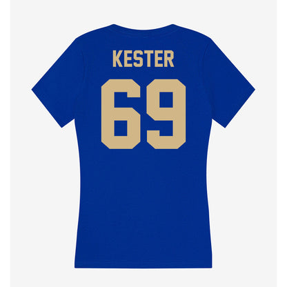 Tulsa - NCAA Football : Ryley Kester - Women's V-Neck T-Shirt-1