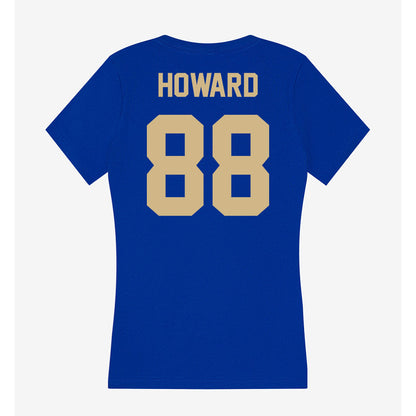 Tulsa - NCAA Football : Dailen Howard - Women's V-Neck T-Shirt-1