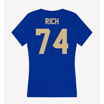 Tulsa - NCAA Football : Logan Rich - Women's V-Neck T-Shirt-1