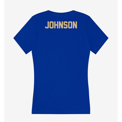 Tulsa - NCAA Women's Rowing : Olivia Johnson - Women's V-Neck T-Shirt-1