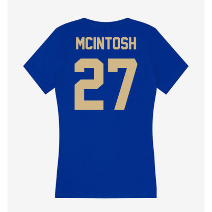 Tulsa - NCAA Men's Soccer : Ian McIntosh - Women's V-Neck T-Shirt-1