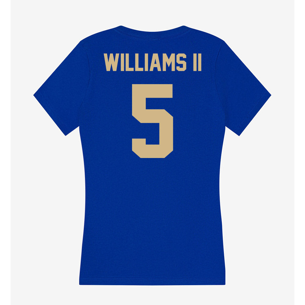 Tulsa - NCAA Football : Dexter Williams II - Women's V-Neck T-Shirt-1