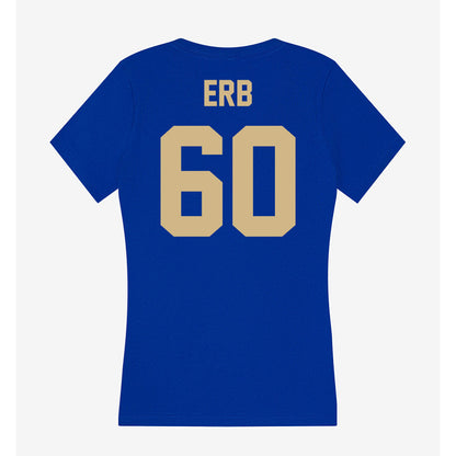 Tulsa - NCAA Football : Hunter Erb - Women's V-Neck T-Shirt-1