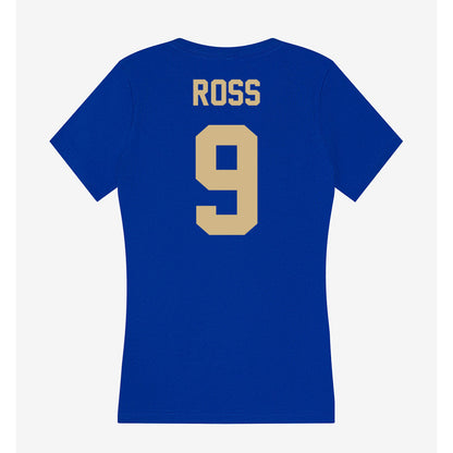 Tulsa - NCAA Football : Javon Ross - Women's V-Neck T-Shirt-1