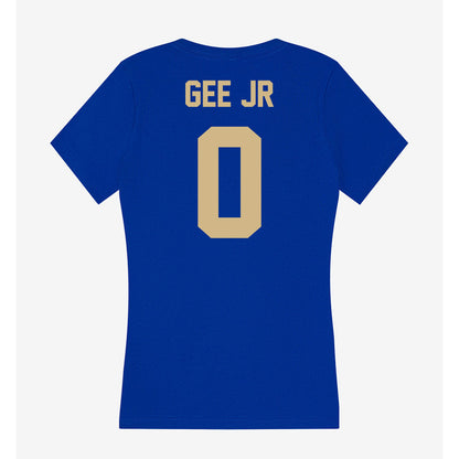Tulsa - NCAA Football : Donnell Gee Jr - Women's V-Neck T-Shirt-1