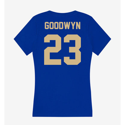 Tulsa - NCAA Football : Willie Goodwyn - Women's V-Neck T-Shirt-1