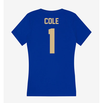 Tulsa - NCAA Softball : Maci Cole - Women's V-Neck T-Shirt-1