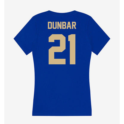 Tulsa - NCAA Football : Aquavious Dunbar - Women's V-Neck T-Shirt-1