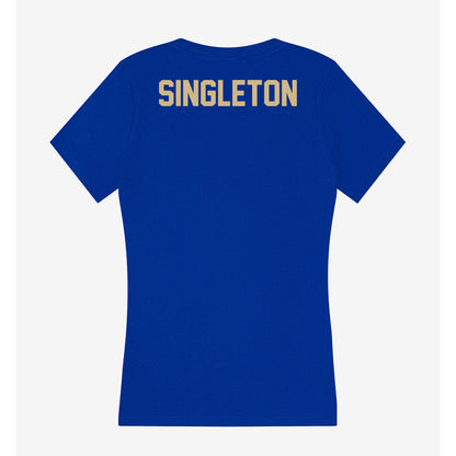 Tulsa - NCAA Football : Oran Singleton - Women's V-Neck T-Shirt-1