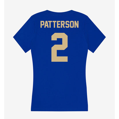 Tulsa - NCAA Women's Volleyball : Lauren Patterson - Women's V-Neck T-Shirt-1