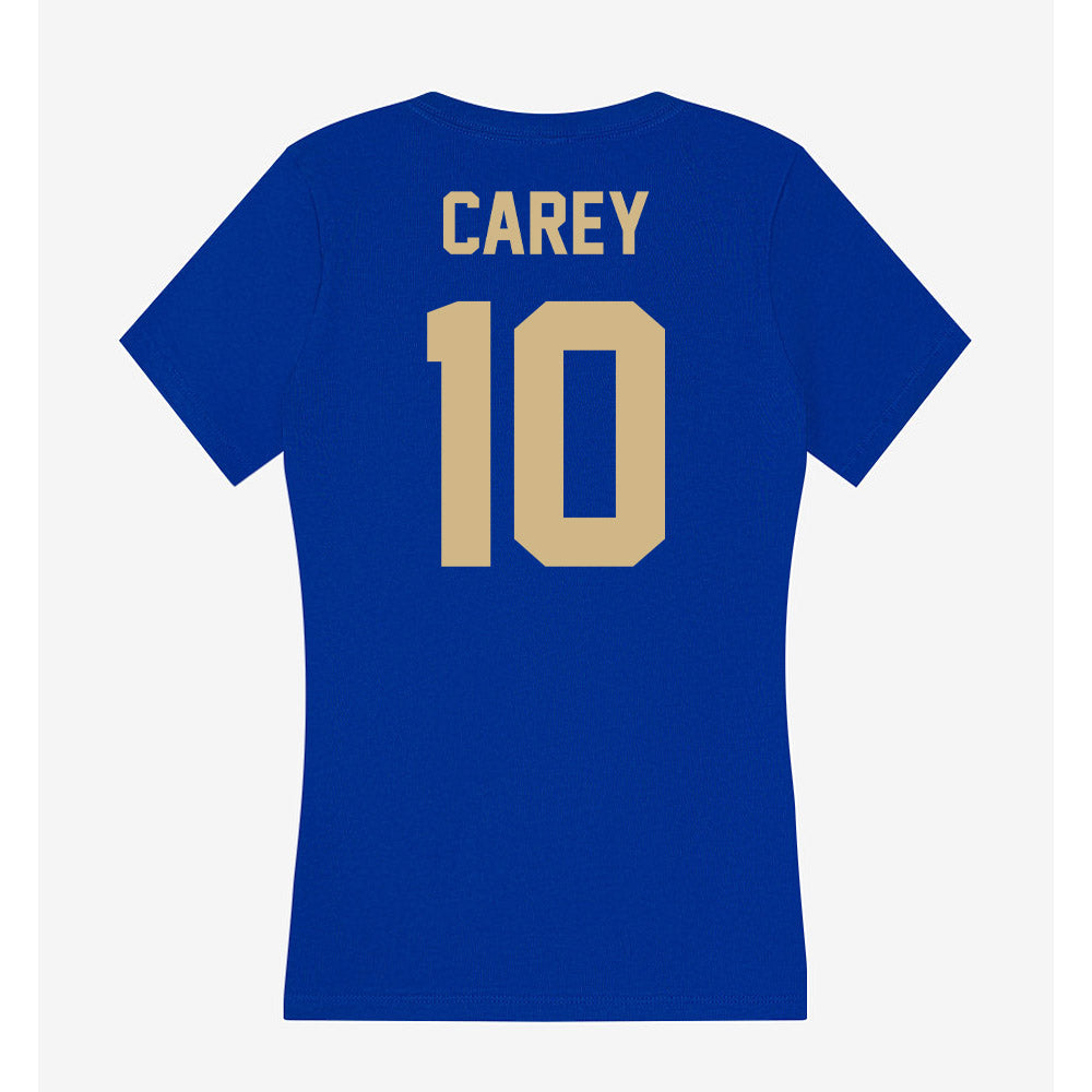 Tulsa - NCAA Football : Owen Carey - Women's V-Neck T-Shirt-1