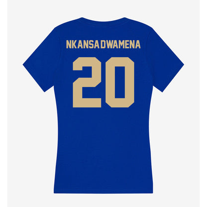 Tulsa - NCAA Men's Soccer : Nick Nkansa-Dwamena - Women's V-Neck T-Shirt-1