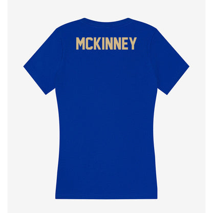 Tulsa - NCAA Men's Track & Field : Clay McKinney - Women's V-Neck T-Shirt-1