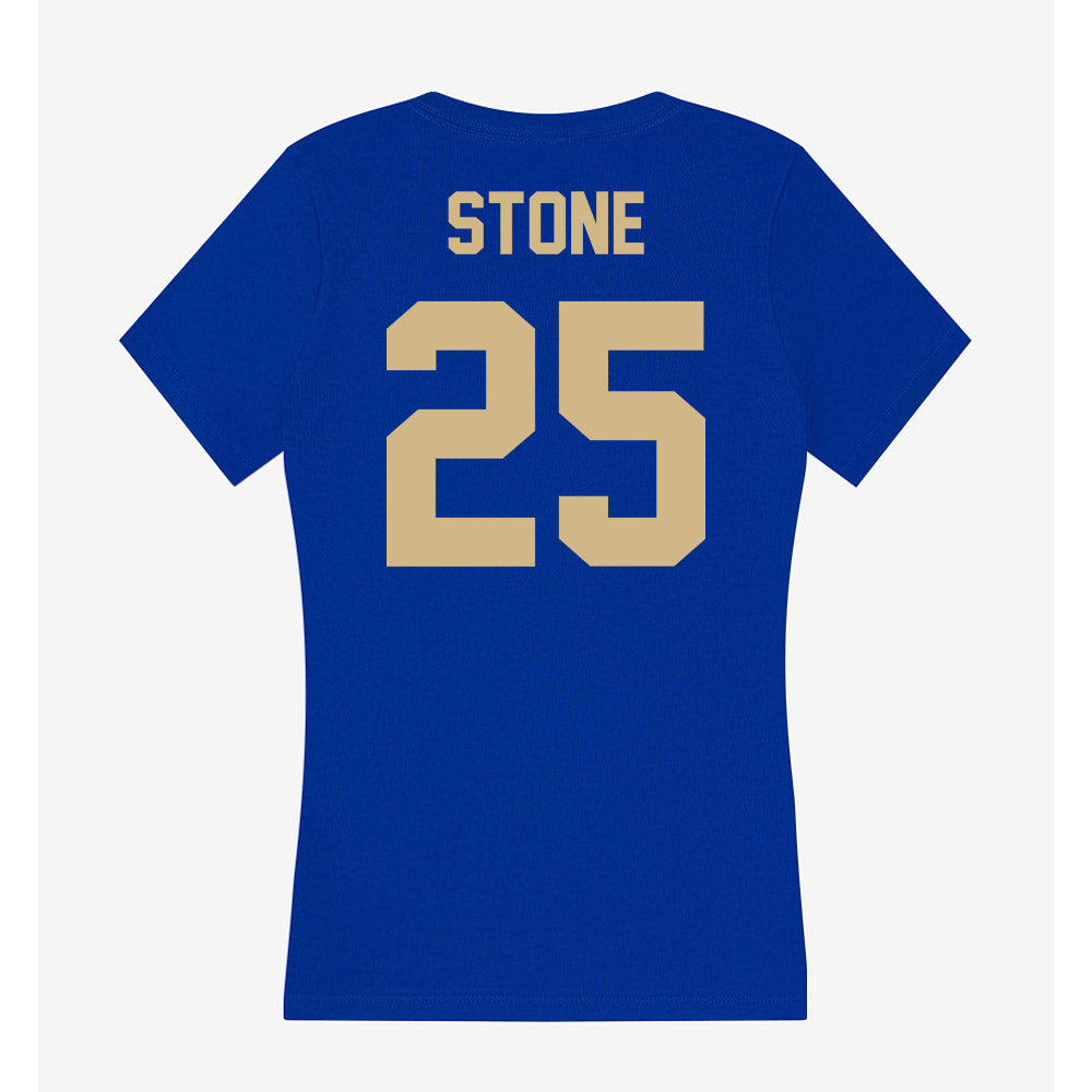 Tulsa - NCAA Football : Sam Stone - Women's V-Neck T-Shirt-1