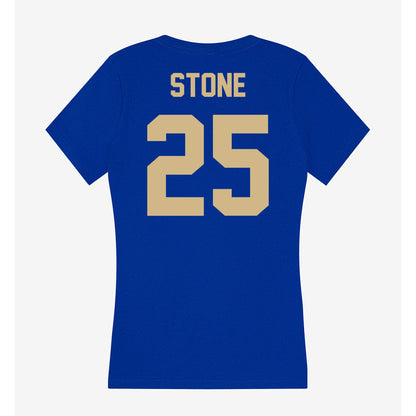 Tulsa - NCAA Football : Sam Stone - Women's V-Neck T-Shirt-1