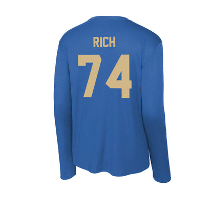 Tulsa - NCAA Football : Logan Rich - Activewear Long Sleeve T-Shirt-1
