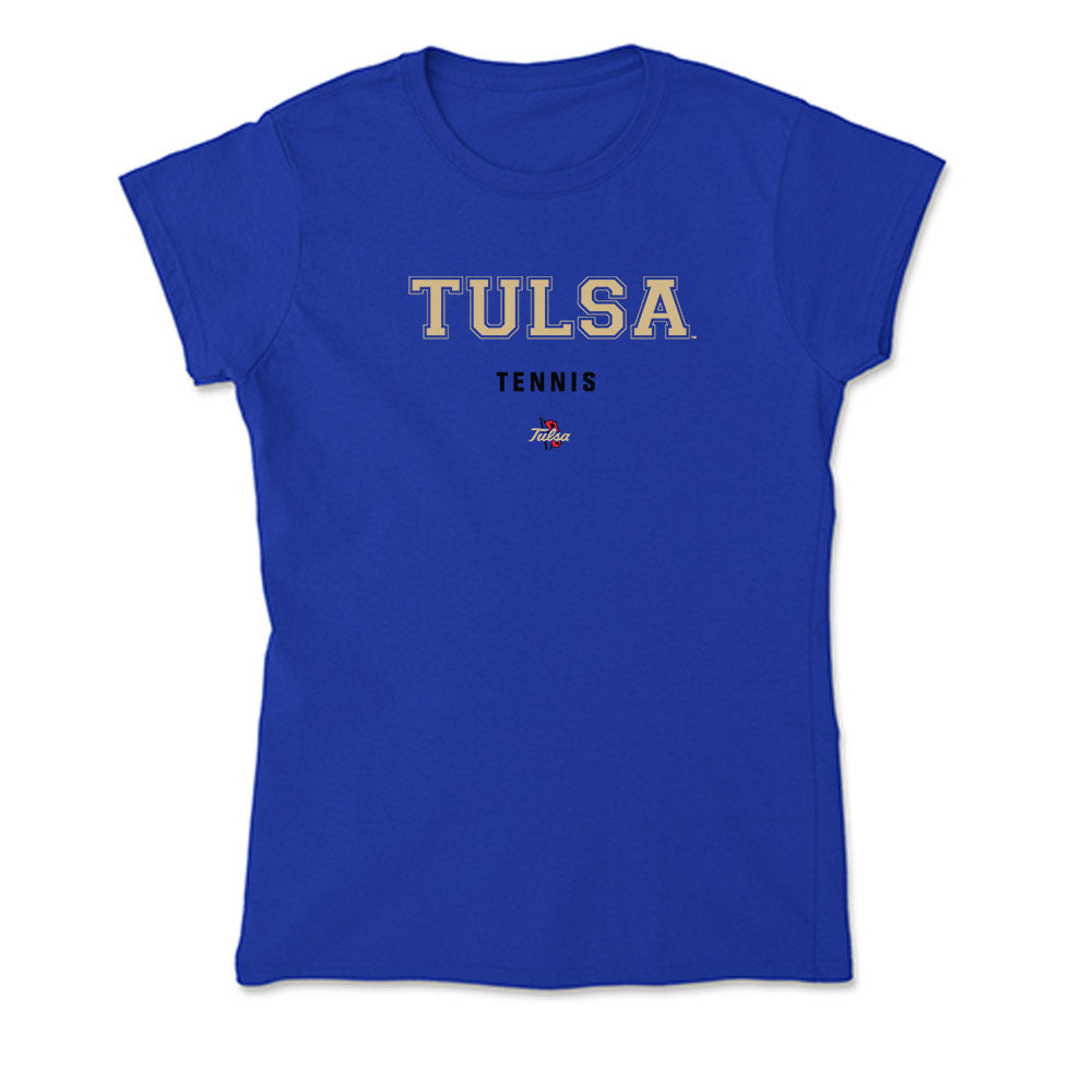 Tulsa - NCAA Women's Tennis : Coral Valle - Soft Style Women’s T-Shirt-0