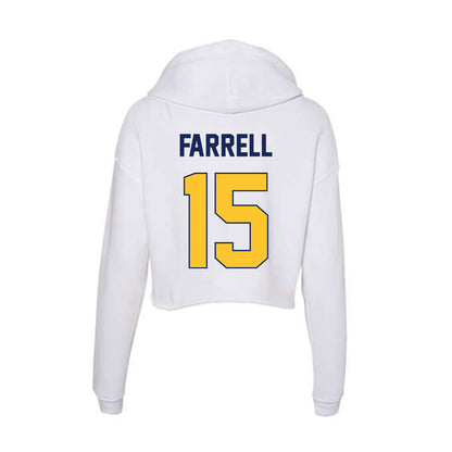 Marquette - NCAA Women's Lacrosse : Mckenna Farrell - Women's Crop Fleece Hoodie-1