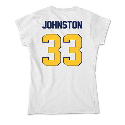 Marquette - NCAA Men's Basketball : Ethan Johnston - Classic Shersey Soft Style Women’s T-Shirt-1