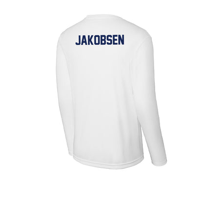 Marquette - NCAA Men's Soccer : Thomas Jakobsen - Activewear Long Sleeve T-Shirt-1