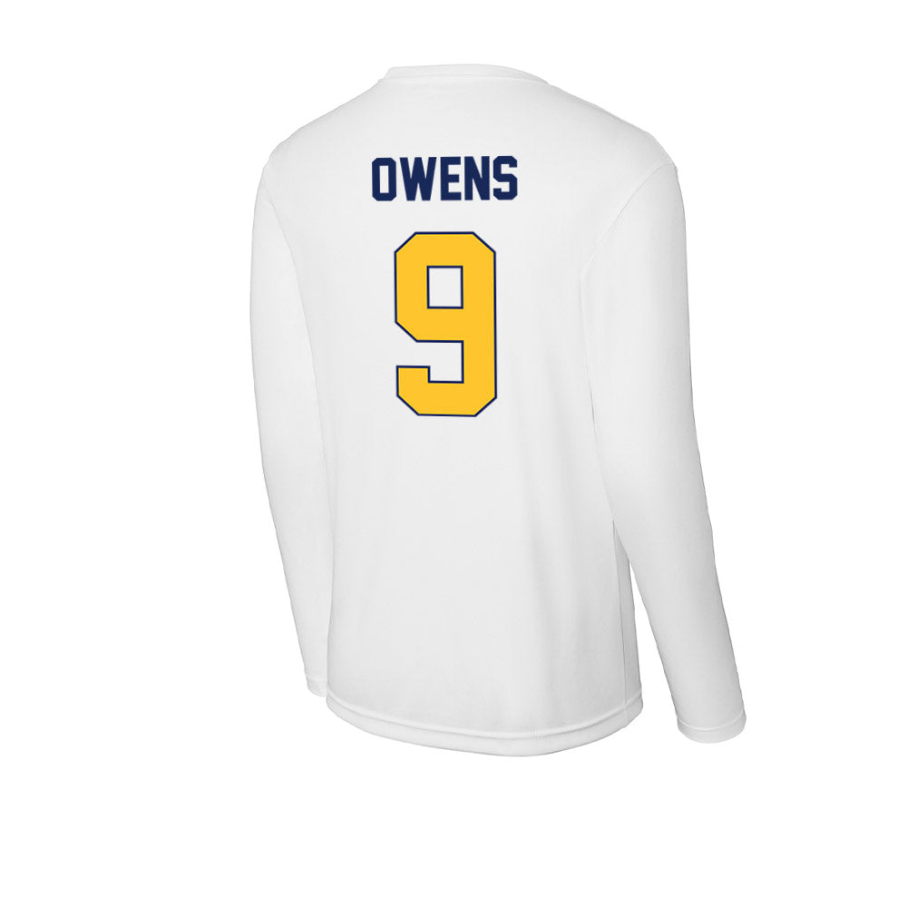 Marquette - NCAA Men's Basketball : Damarius Owens - Activewear Long Sleeve T-Shirt-1