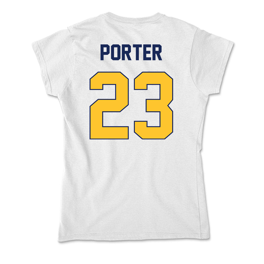 Marquette - NCAA Women's Basketball : Olivia Porter - Classic Shersey Soft Style Women’s T-Shirt-1