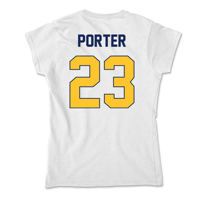 Marquette - NCAA Women's Basketball : Olivia Porter - Classic Shersey Soft Style Women’s T-Shirt-1