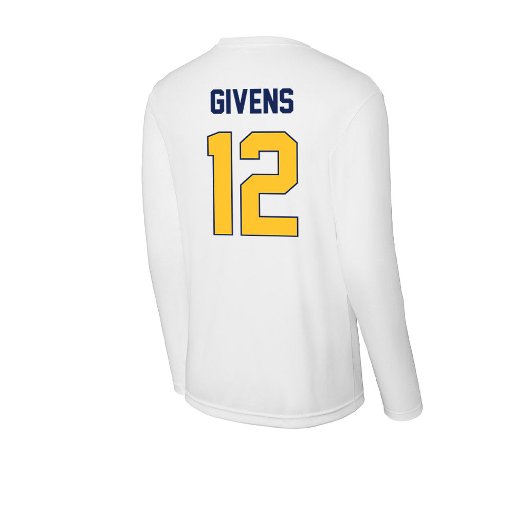 Marquette - NCAA Women's Basketball : Mackenzie Givens - Activewear Long Sleeve T-Shirt-1