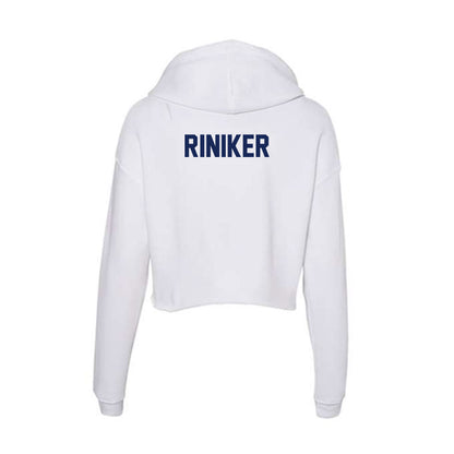 Marquette - NCAA Men's Cross Country : Dylan Riniker - Women's Crop Fleece Hoodie-1