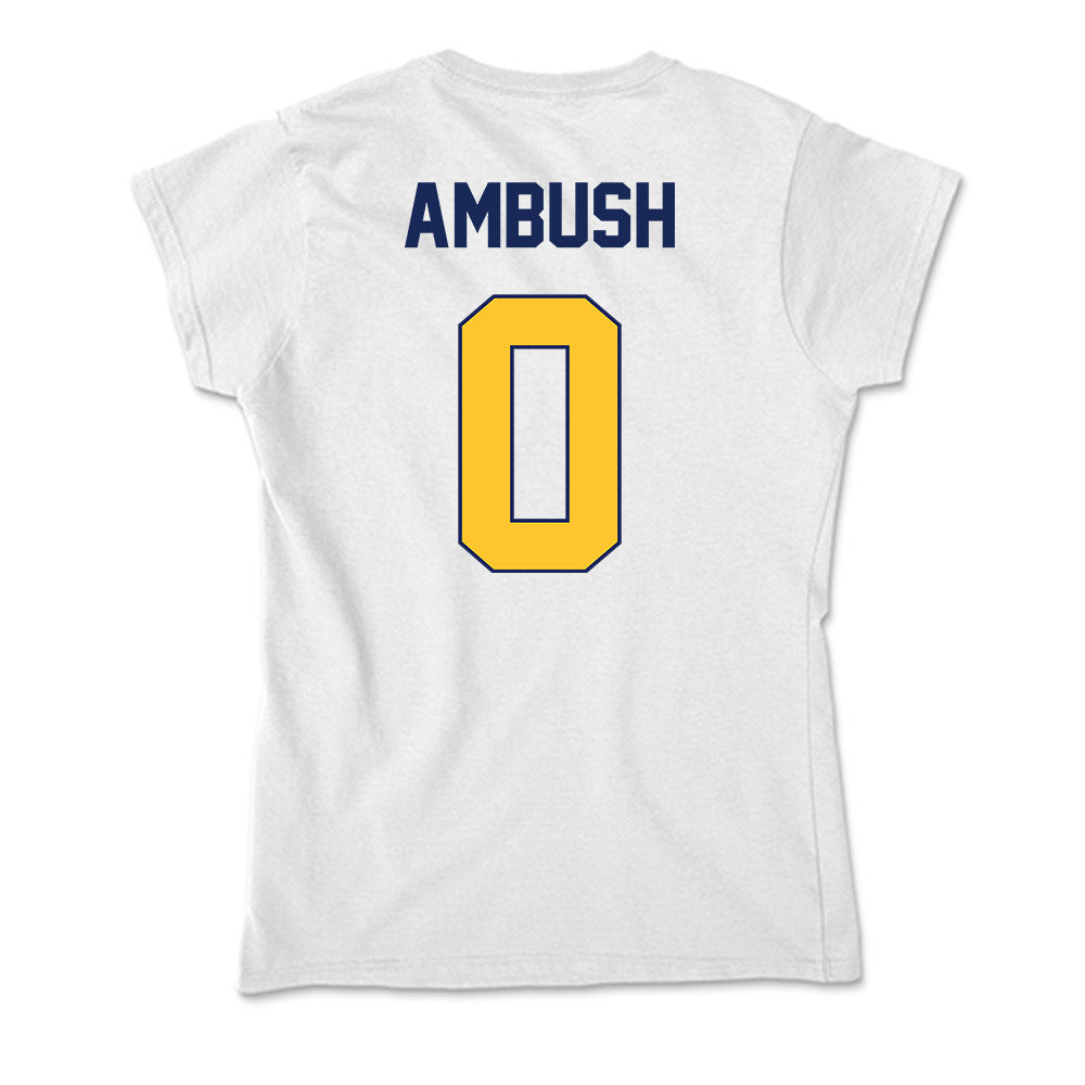 Marquette - NCAA Men's Lacrosse : Ty Ambush - Soft Style Women’s T-Shirt-1