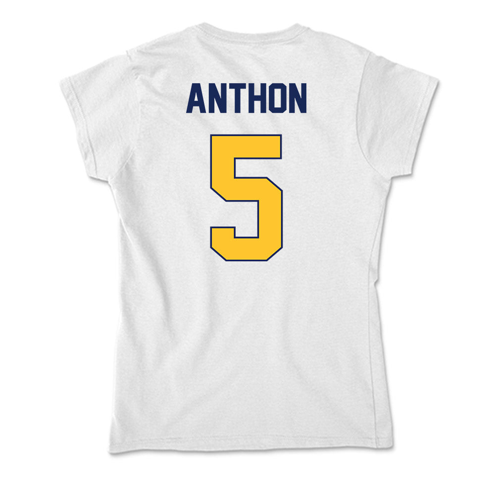 Marquette - NCAA Women's Basketball : Noelle Anthon - Classic Shersey Soft Style Women’s T-Shirt-1