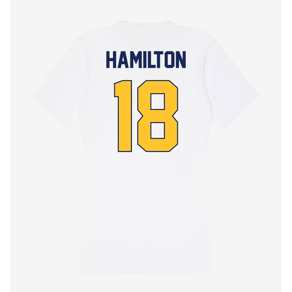 Marquette - NCAA Men's Basketball : Caedin Hamilton - Women's V-Neck T-Shirt-1