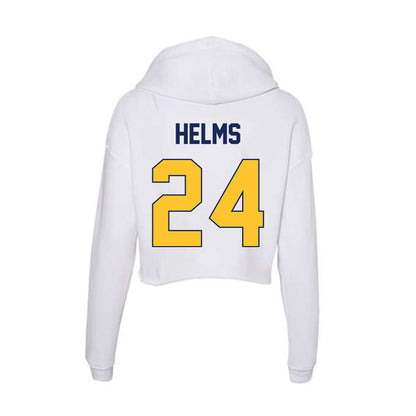 Marquette - NCAA Women's Volleyball : Avery Helms - Classic Shersey Women's Crop Fleece Hoodie-1