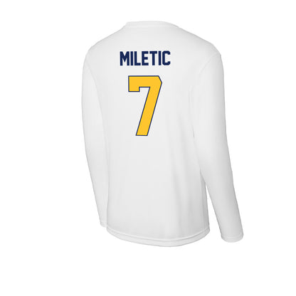 Marquette - NCAA Men's Basketball : Ian Miletic - Classic Shersey Activewear Long Sleeve T-Shirt-1