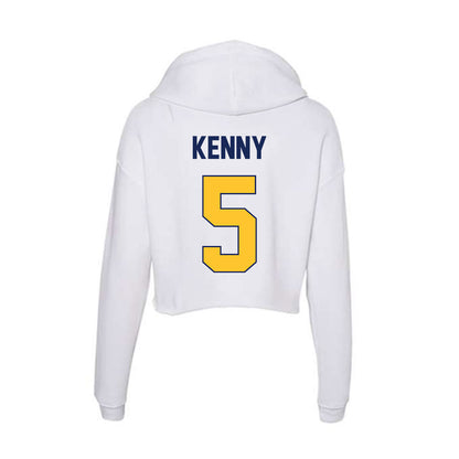 Marquette - NCAA Women's Volleyball : Calli Kenny - Classic Shersey Women's Crop Fleece Hooded Sweatshirt-1