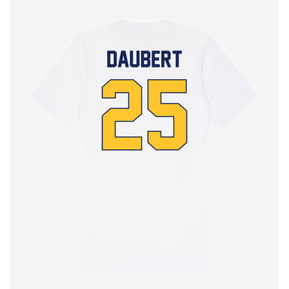 Marquette - NCAA Men's Lacrosse : Justin Daubert - Women's V-Neck T-Shirt-1