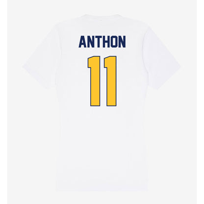 Marquette - NCAA Women's Basketball : Noelle Anthon - Women's V-Neck T-Shirt-1