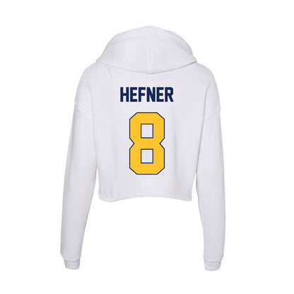 Marquette - NCAA Women's Soccer : Callie Hefner - Classic Shersey Women's Crop Fleece Hoodie-1